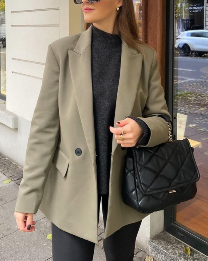 Levoire | Blazer Double Boutonné Élégant Pour Femmes