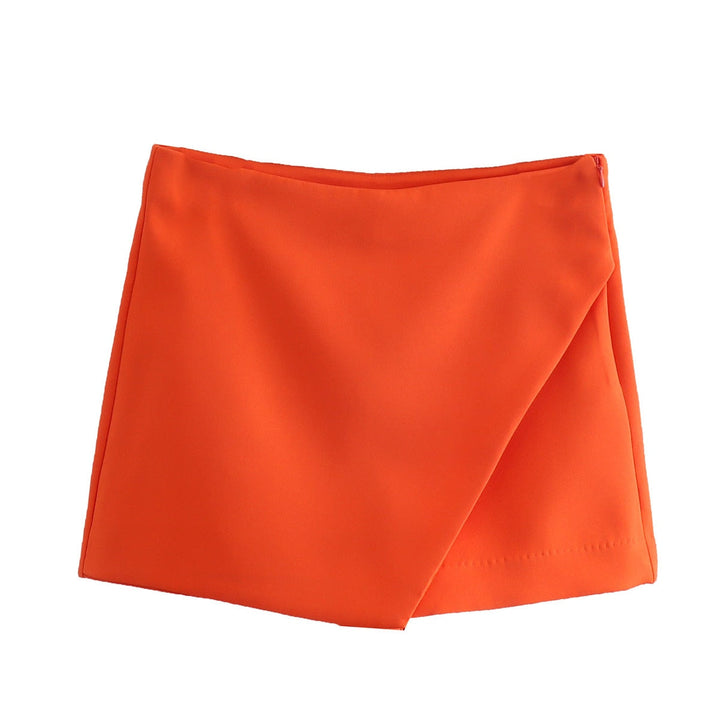 Levoire | Jupe-Pantalon Skorts Élégants Et Confortables Pour Toutes Les Occasions Orange