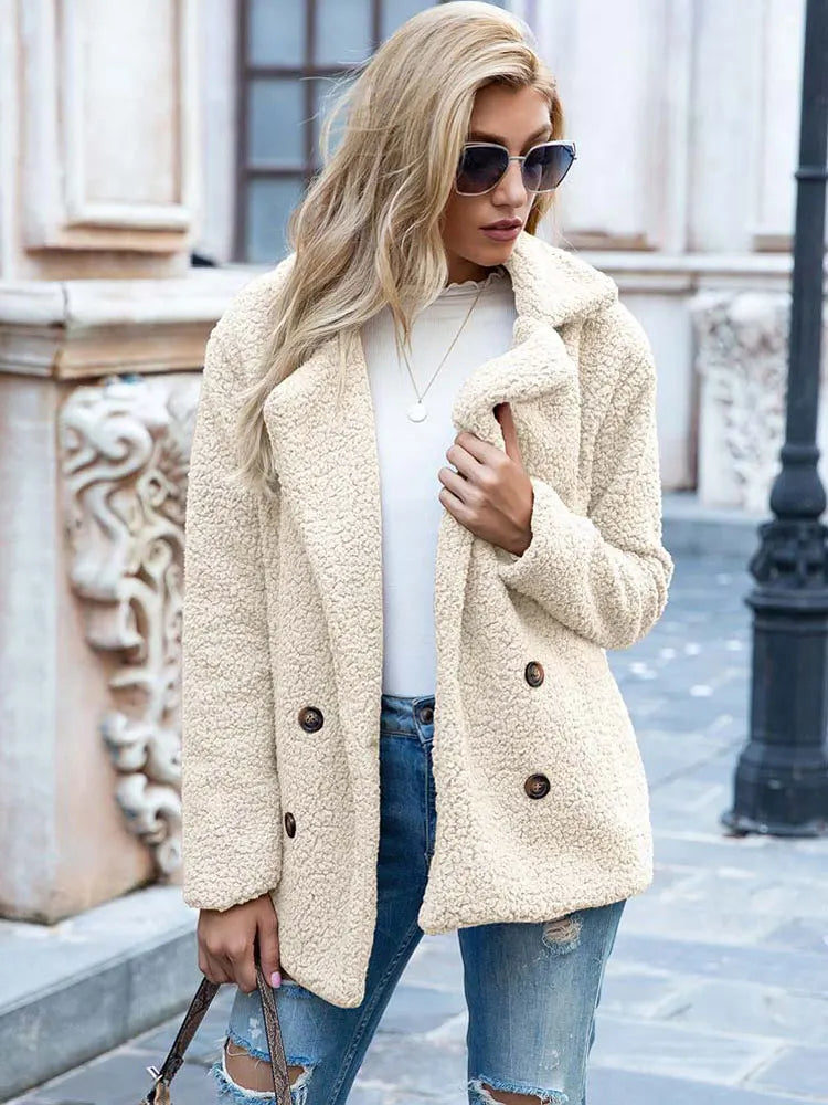 Levoire | Manteau d'automne confortable Blanc