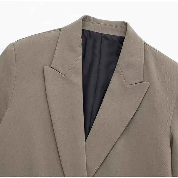 Levoire | Blazer Élégant Avec Des Manches Longues Et Un Design Structuré
