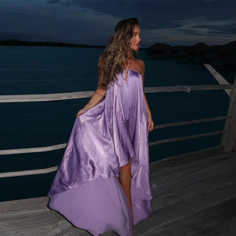 Levoire | Robe À Bretelles Sans Dos Loose