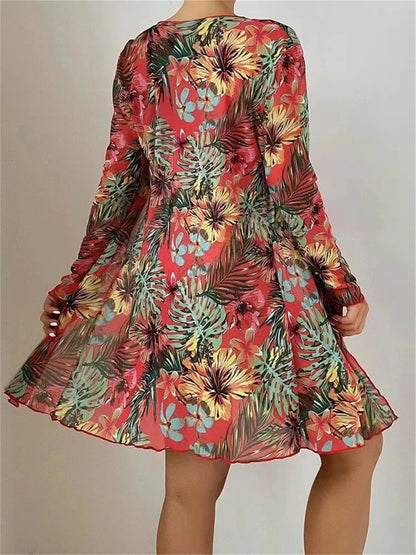 Levoire | Ensemble Bikini Trois Pièces Tropical