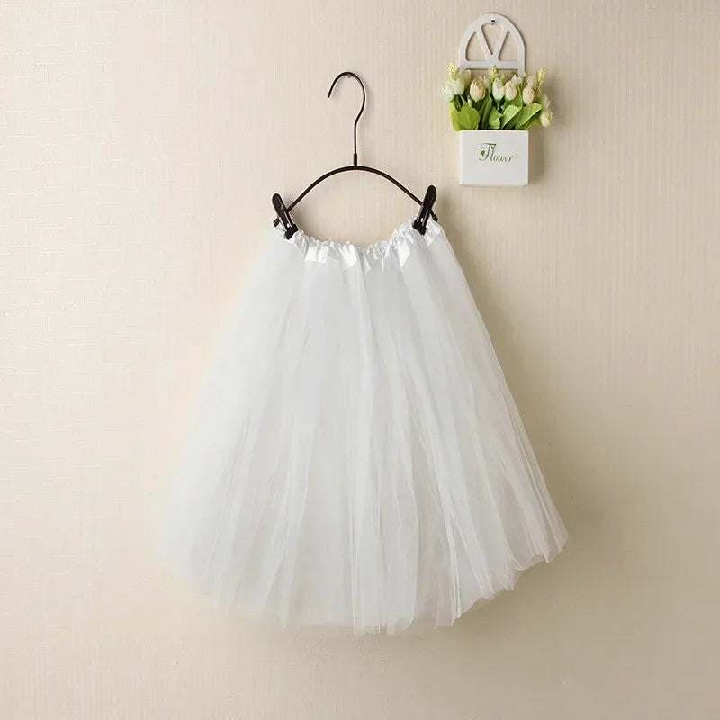 Levoire | Jupe En Tulle Pour Enfant Blanc Einheitsgröße