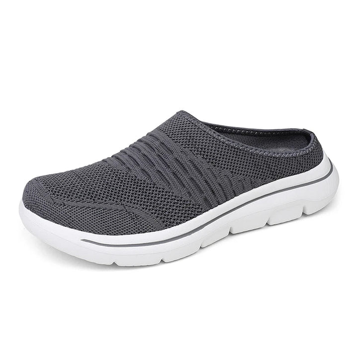 Levoire | Chaussons Femme Respirants Gris Foncé