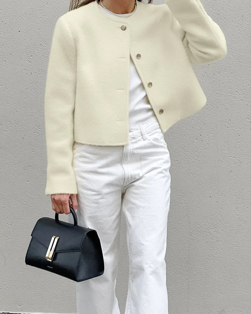 Levoire | Col Manches Longues Veste Courte