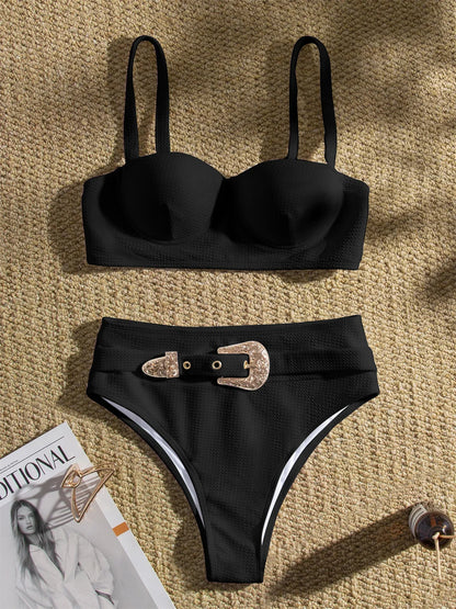 Levoire | Maillot De Bain Deux Pièces Avec Bonnets Rembourrés Noir