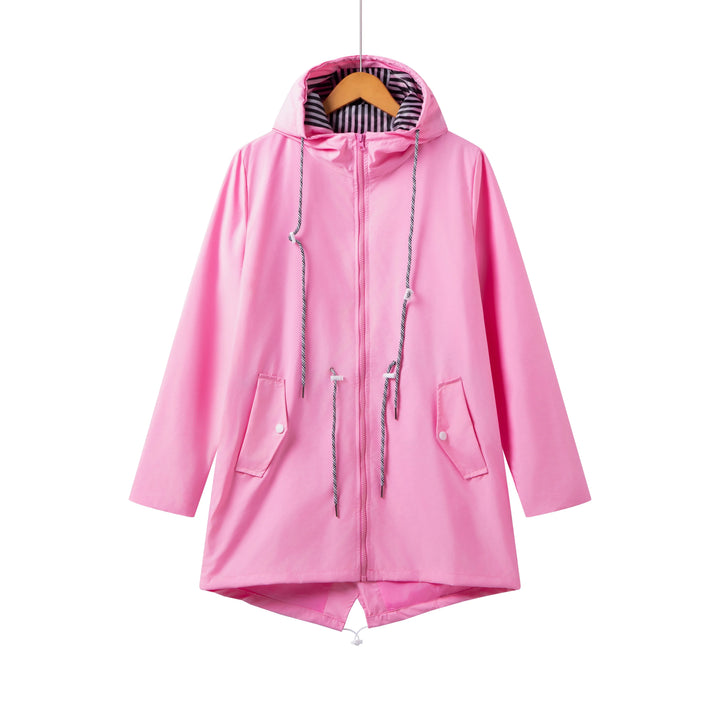 Levoire | Veste De Pluie Stylée Et Imperméable Pour Femmes Rosa