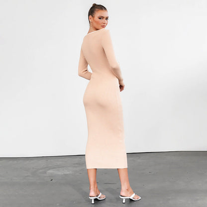 Levoire | Robe Maxi À Manches Longues Holokaitale