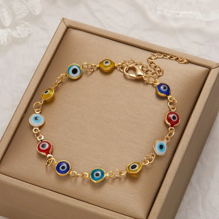 Levoire | Bracelet Nazar Couleur mélangée