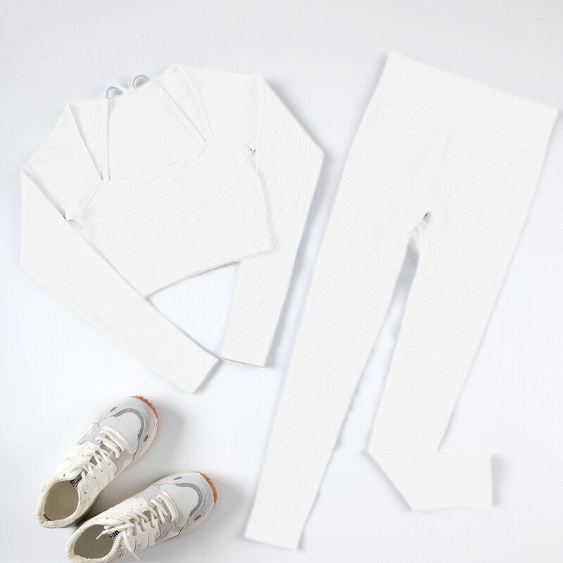 Levoire | Ensemble De Yoga Un Ensemble De Sport Sexy Et Confortable