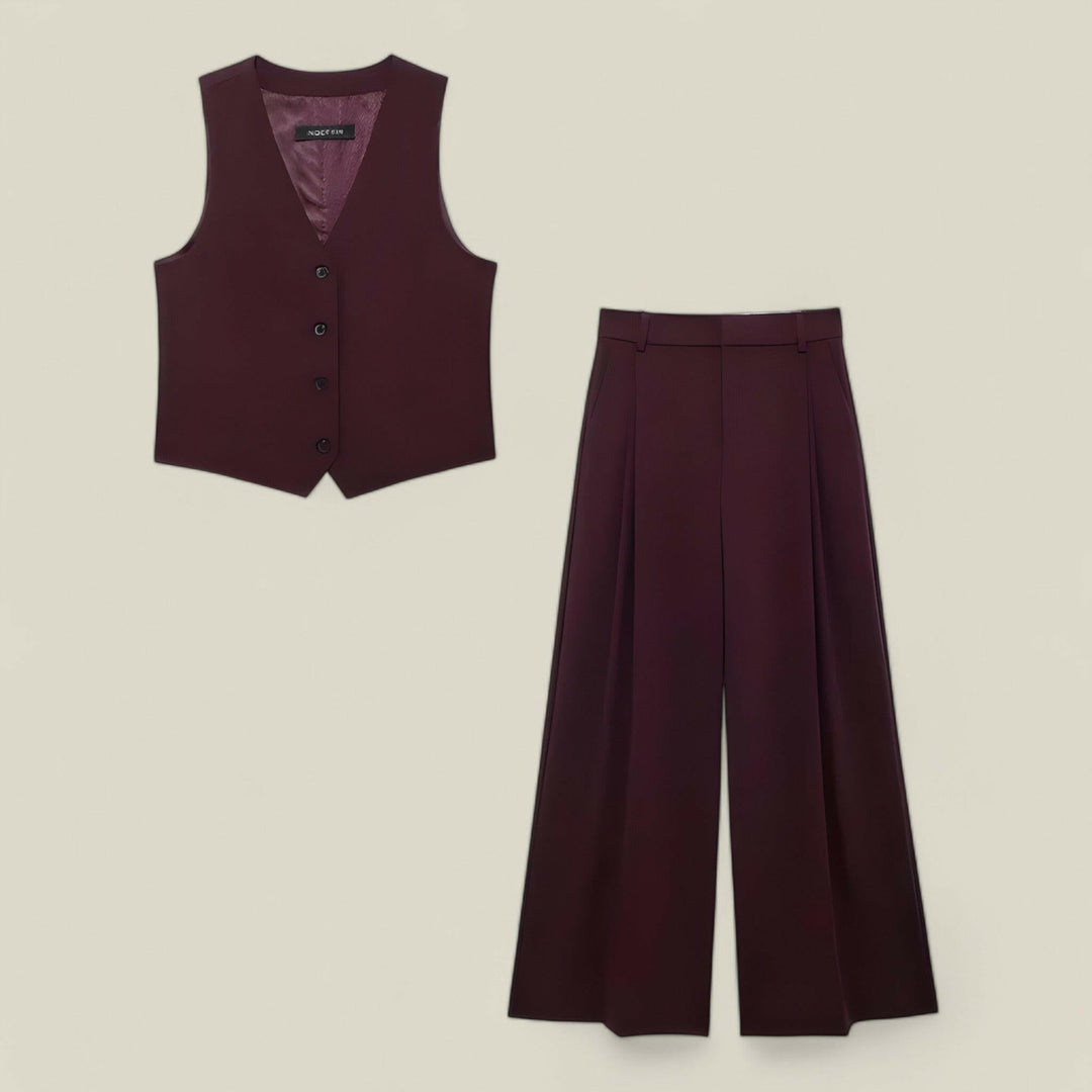 Levoire | Élégamment Coupe Droite Ensemble Femmes