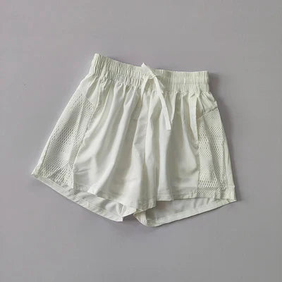 Levoire | Short Taille Haute Femme Blanc Ivoire