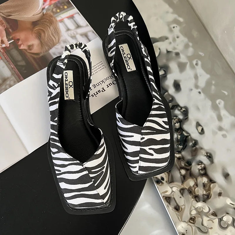 Levoire | Chaussures Slip-On Zébresse