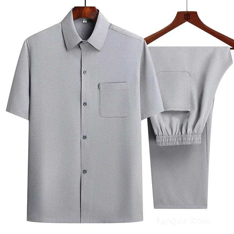 Levoire | Ensemble deux pièces confortable Gris