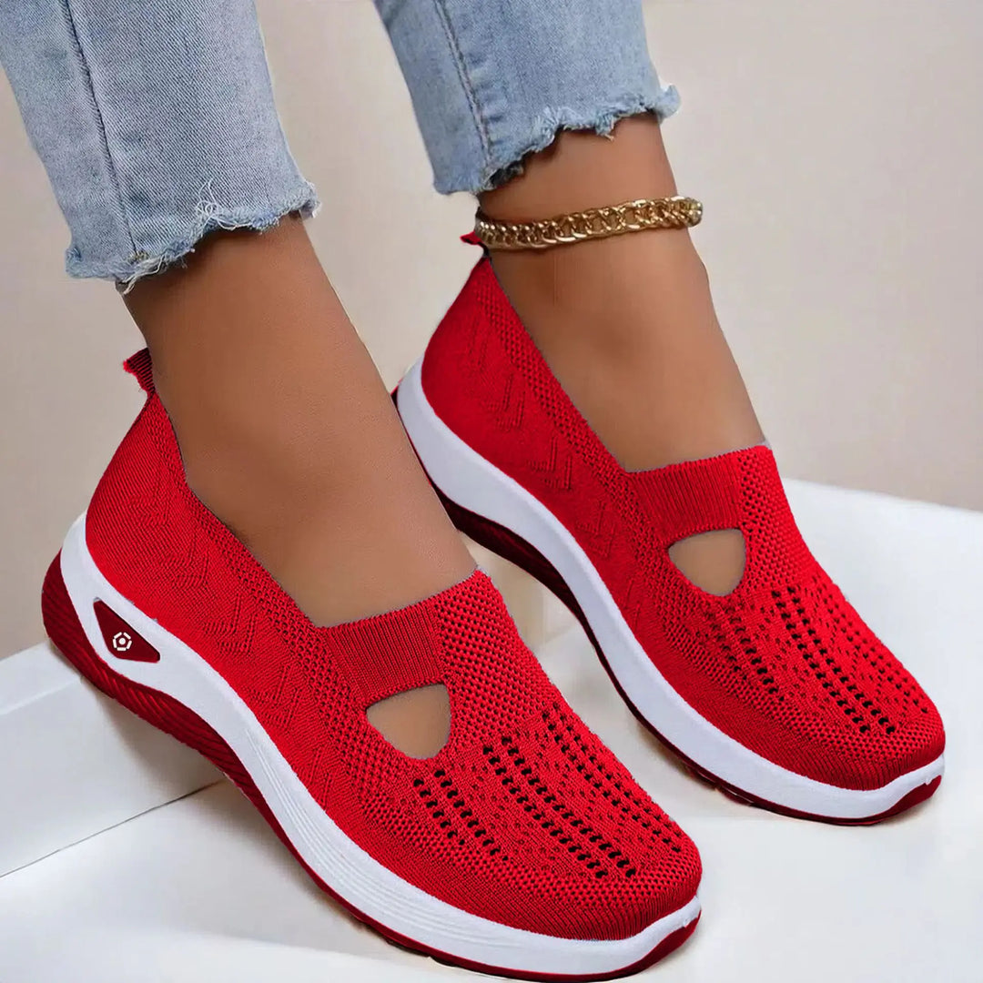 Levoire | Chaussures Été Senior Femme Rouge