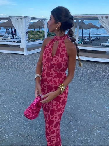 Levoire | Robe Fleurie Sexy Avec Décolleté Séduisant