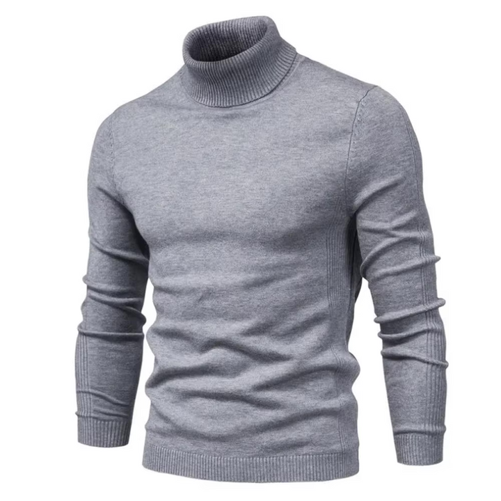 Levoire | Pull à col roulé en cachemire luxueux Gris