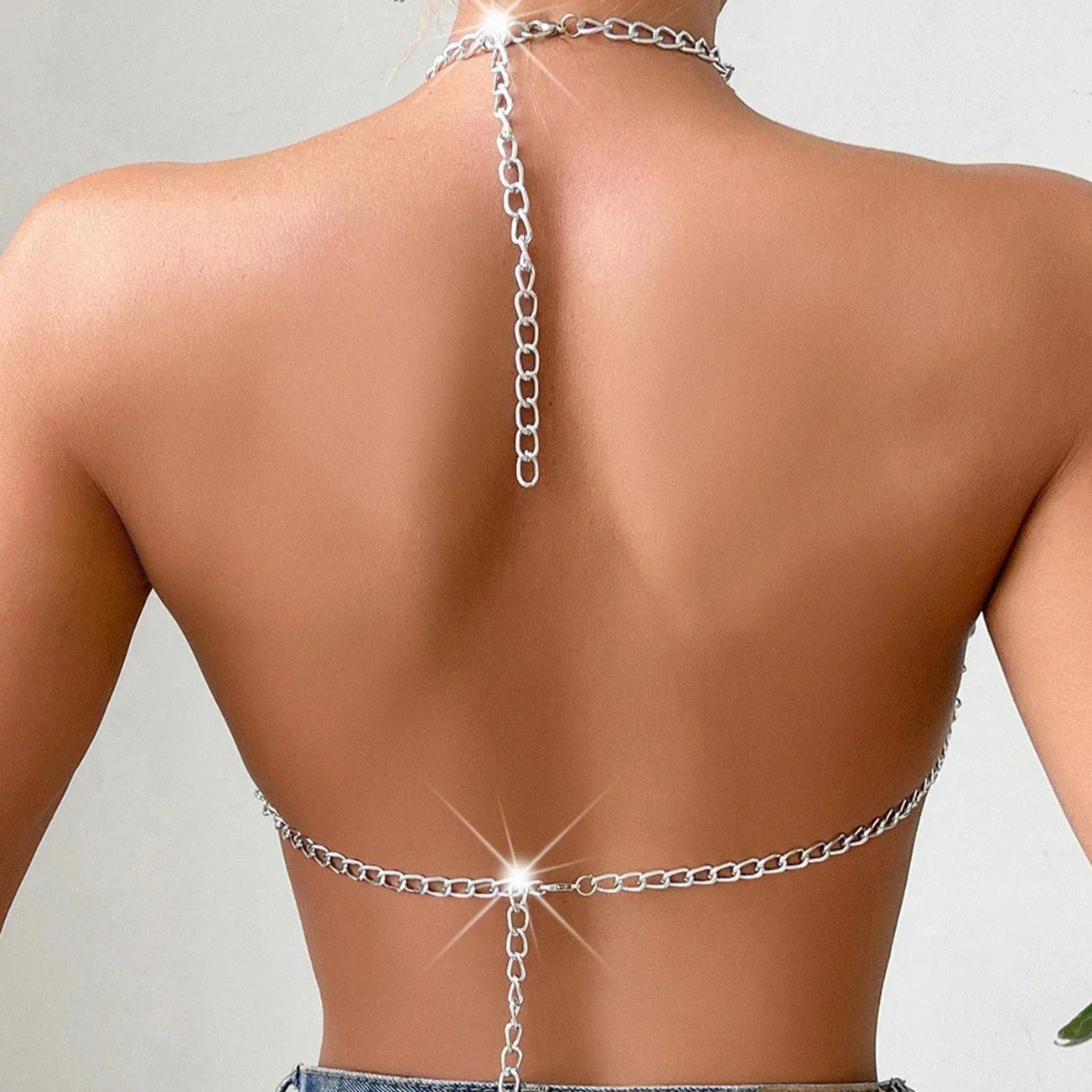 Levoire | Métallique Strass Y2K Lilas Haut Court