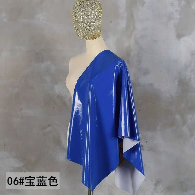 Levoire | Mini-Robe En Similicuir Grande Taille Bleu