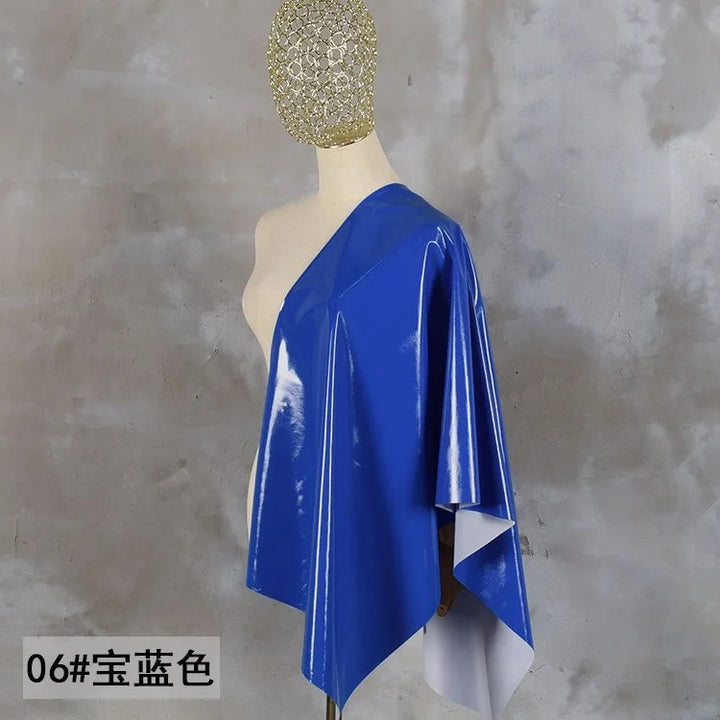 Levoire | Mini-Robe En Similicuir Grande Taille Bleu