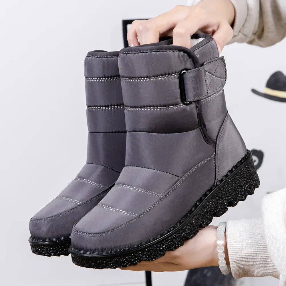 Levoire | Bottes D'Hiver Imperméables Four Femmes Gris