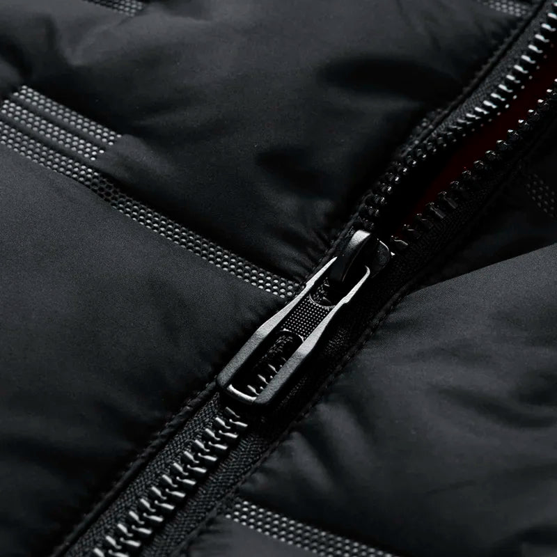 Levoire | Veste Intermédiaire Ultralégère Matelassée Avec Capuche Pour Hommes