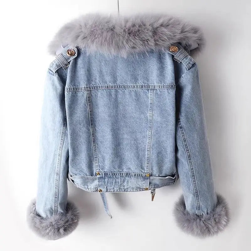 Levoire | Veste En Denim Chaude