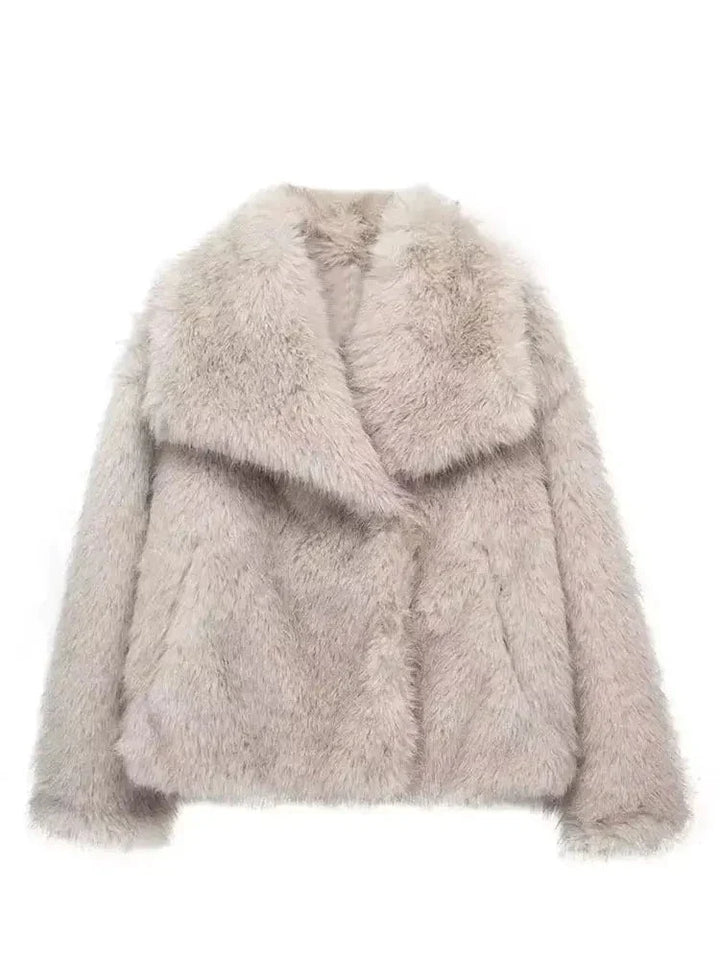 Levoire | Veste En Fausse Fourrure Streetwear Stylée