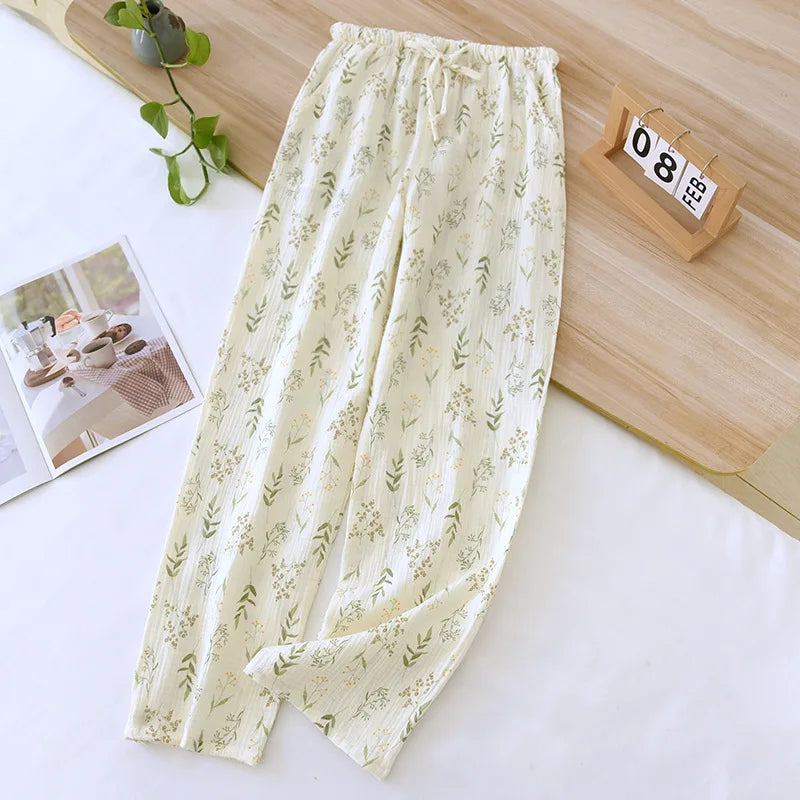 Levoire | Pantalons De Pyjama En Crepe De Coton 14
