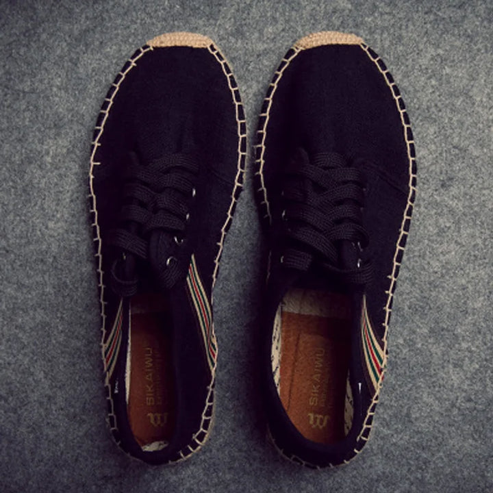 Levoire | Espadrilles Légères Pour Hommes Noir