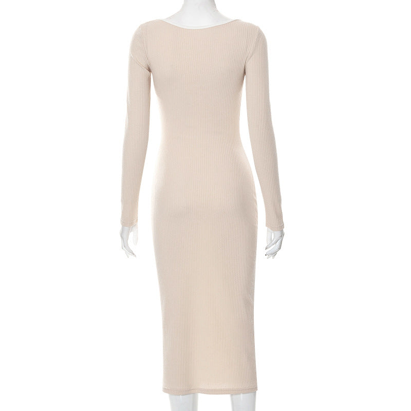 Levoire | Robe Maxi À Manches Longues Holokaitale