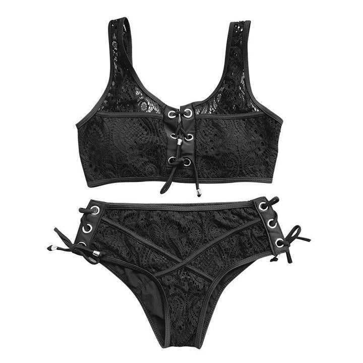 Levoire | Bikini Taille Haute Plage Idéale Noir
