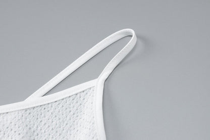 Levoire | Ensemble Spaghetti Creux Et Jupe Courte