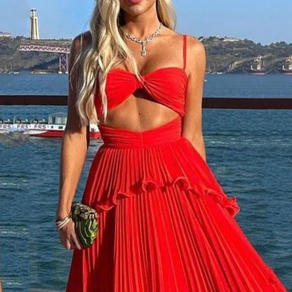 Levoire | Robe À Une Épaule À Manches Longues Avec Motif Découpé