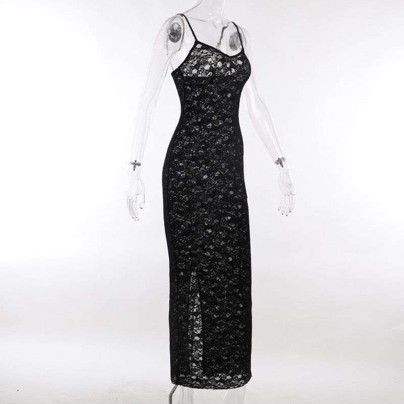 Levoire | Robe Longue Bodycon Transparente