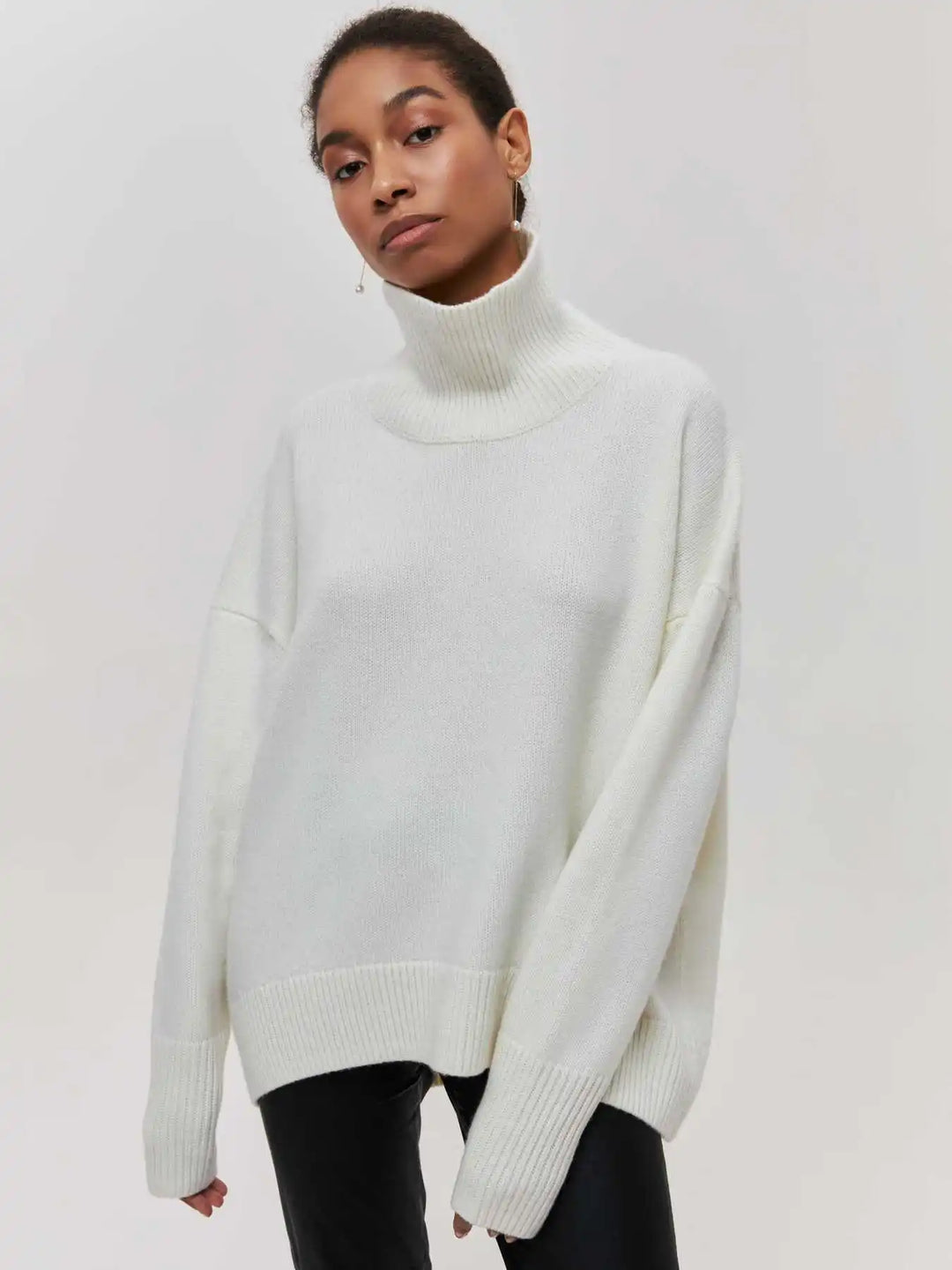 Levoire | Pull À Col Roulé Surdimensionné Fino