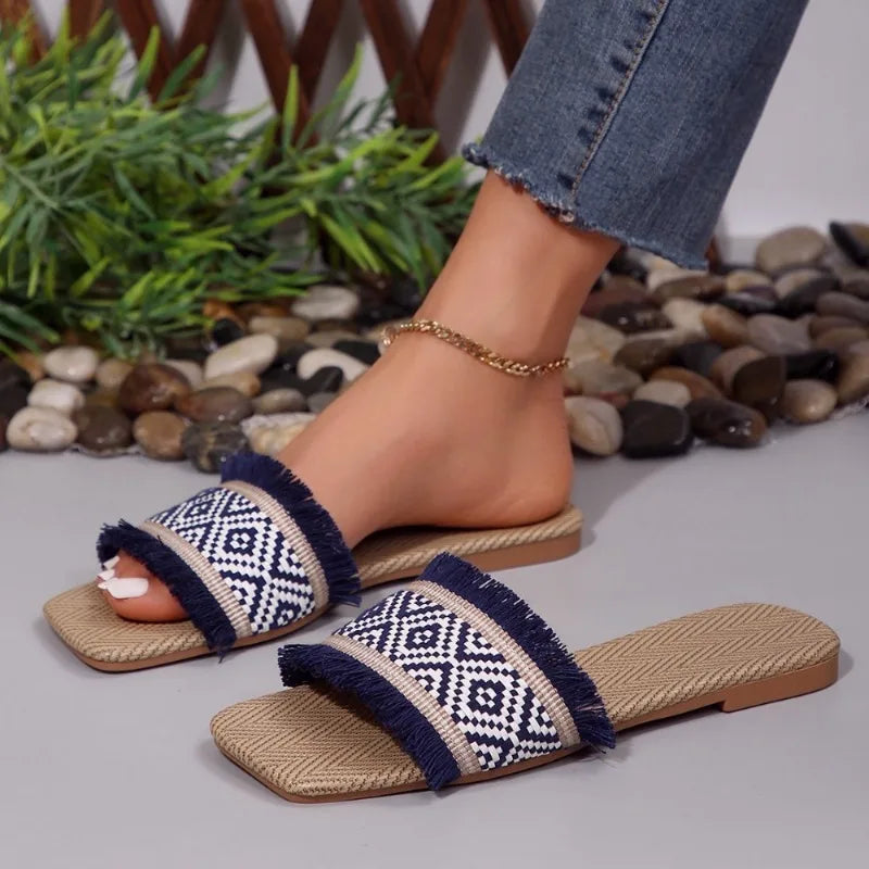 Levoire | Sandales Stylées Au Design Tressé