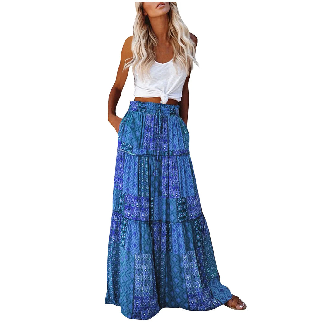 Levoire | Robe Maxi Intemporelle & Élégante Bleu foncé
