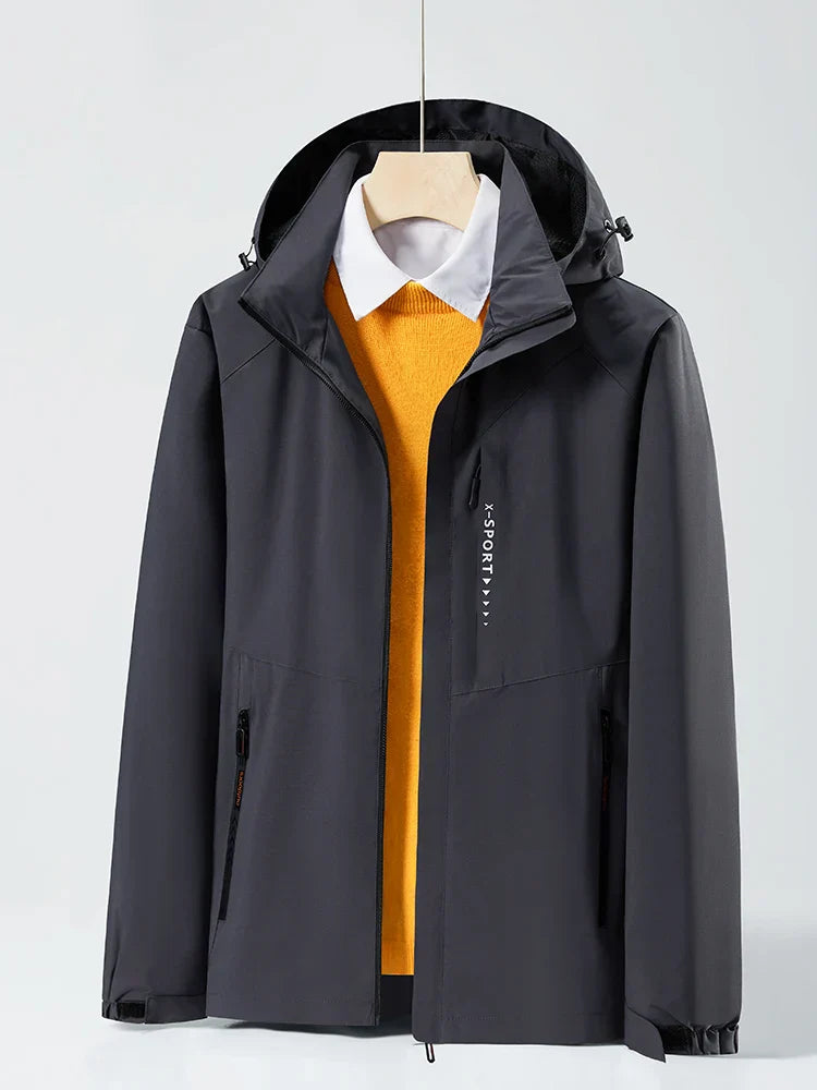 Levoire | Veste De Randonnée Imperméable Avec Capuche Pour Hommes
