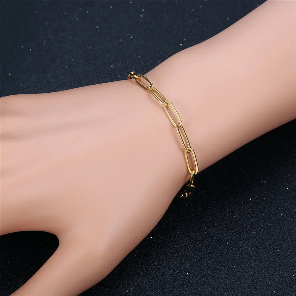 Levoire | Bracelet Paperclip Doré