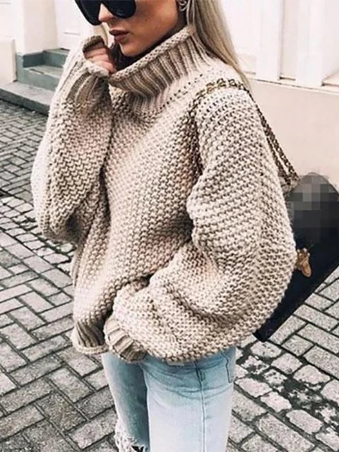 Levoire | Pull De Base Confortable Abricot
