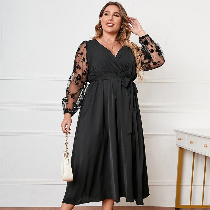 Levoire | Robe Noire Grandes Tailles