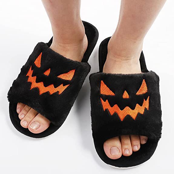 Levoire | Chaussons D'Halloween Pour Femmes Noir