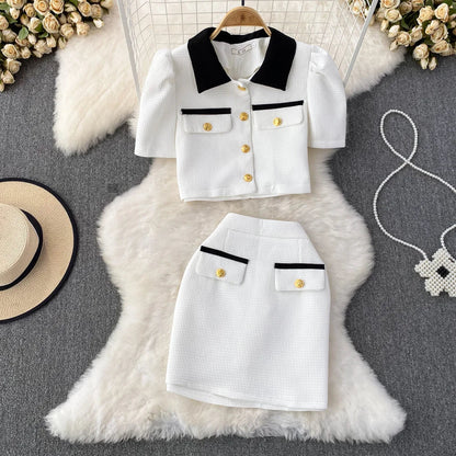 Levoire | Robe À Manches Bouffantes blanc