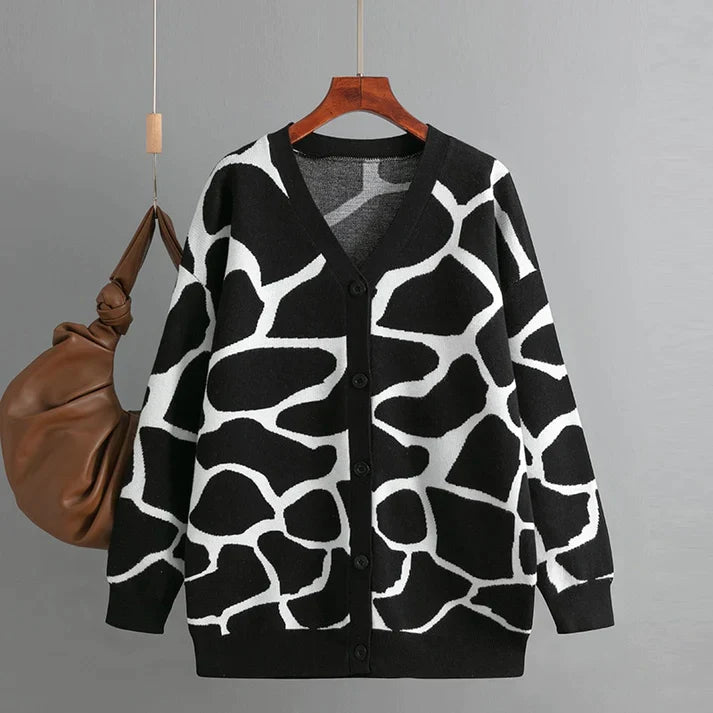 Levoire | Veste tricot douce Noir Une taille