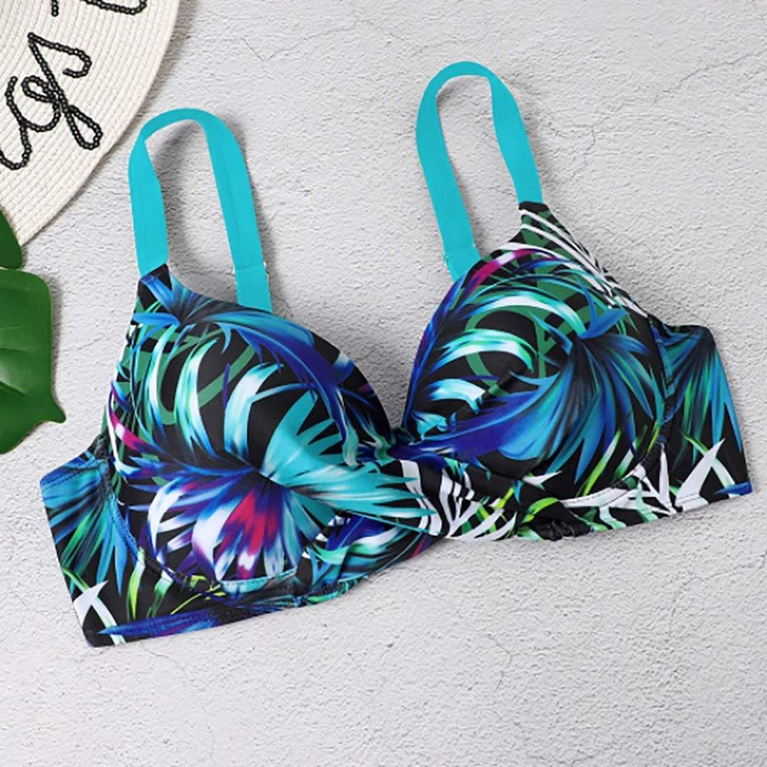 Levoire | Taille Haute Et Motif De Feuilles