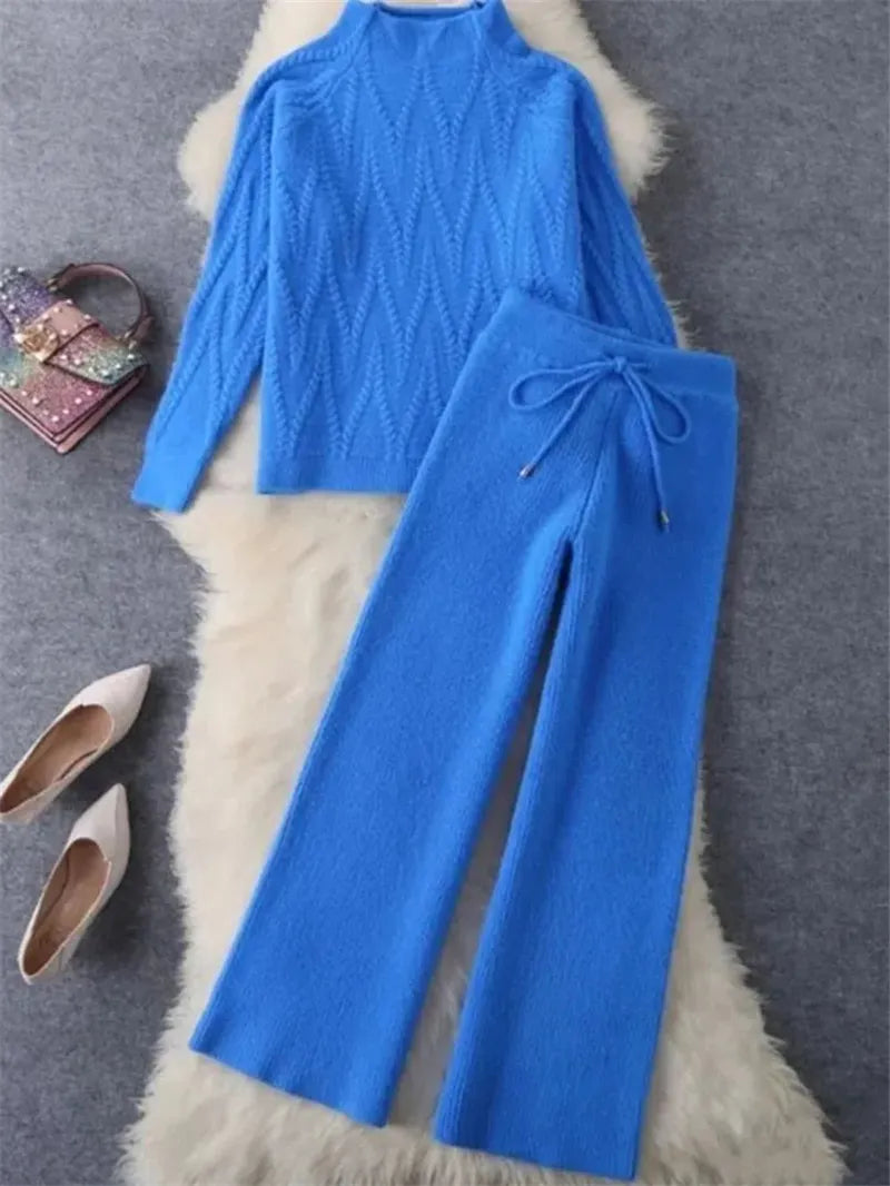 Levoire | Pull 2 Pièces Set Bleu