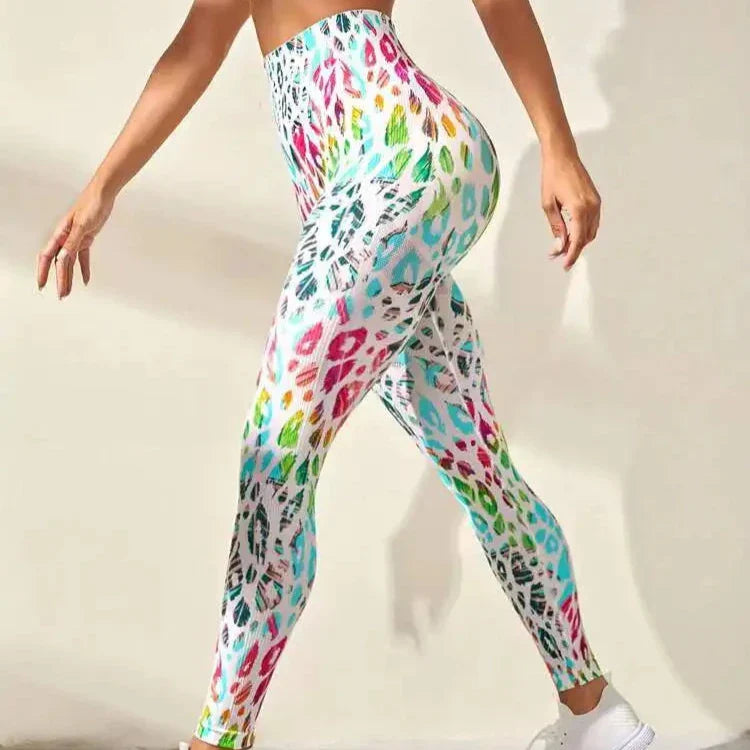 Levoire | Leggings Pushup Delphinus À Motifs Blanc