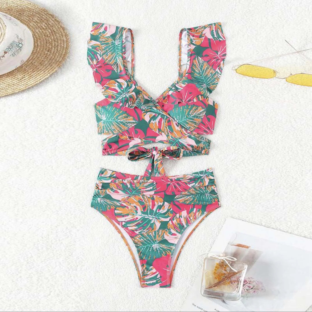 Levoire | Bikini Taille Haute Imprimé