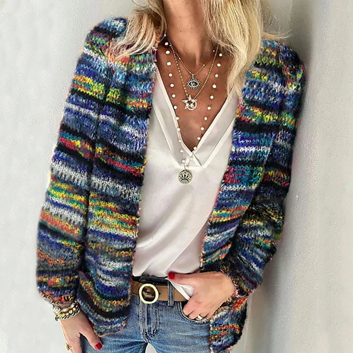 Levoire | Gilet Tricoté Multicolore Clair